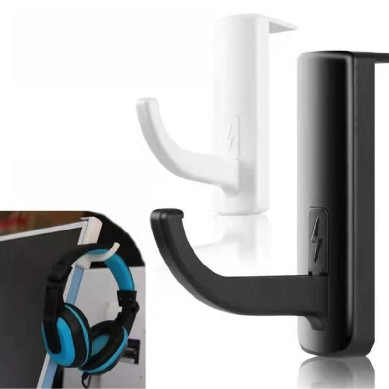 Headset Stand - Perekat Tempel Gantungan Headphone, Penyangga Headset,