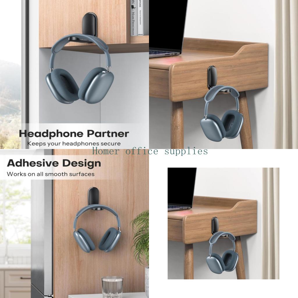 Headset Stand - K43B Tempat Headphone Terpasang Dinding dengan