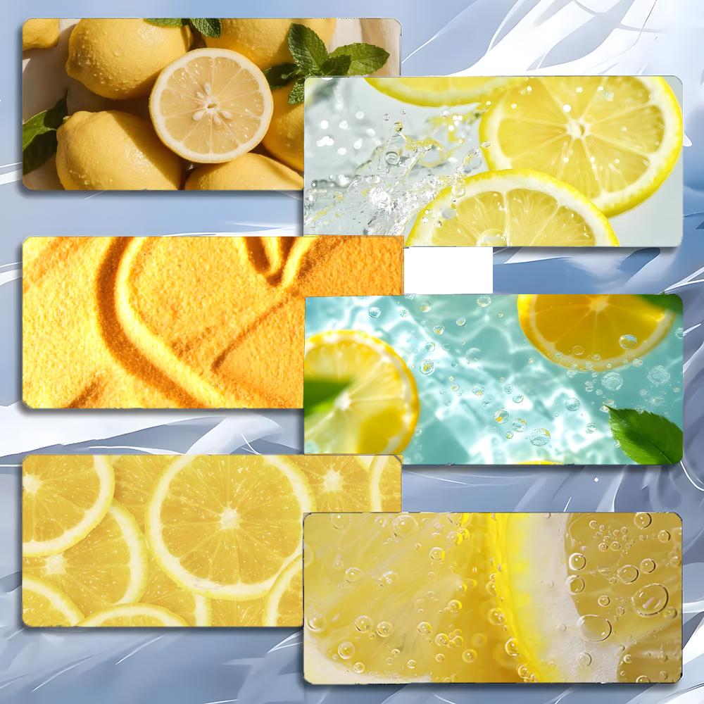 Pc Gaming Yellow - Alas Mouse Kuning Lemon Cerah, Alas