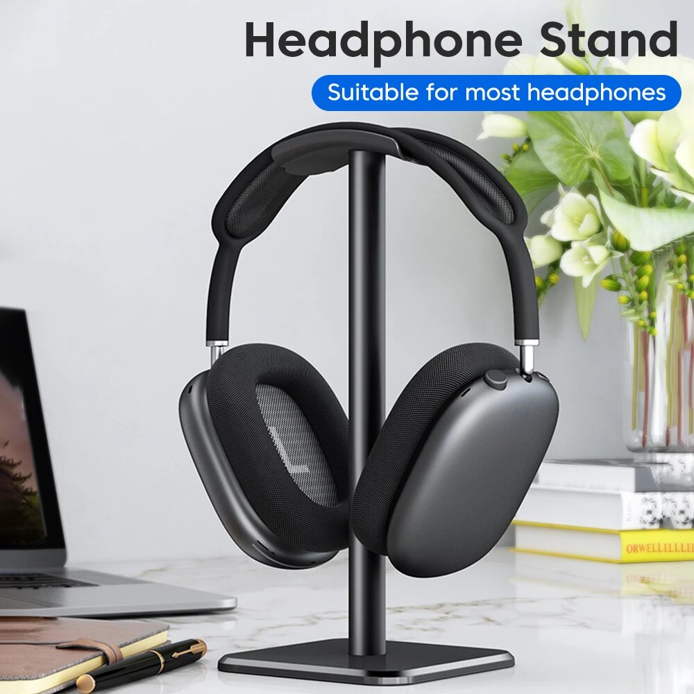 Headset Stand - Dudukan Headphone Universal, Aluminuim Aloi pemegang