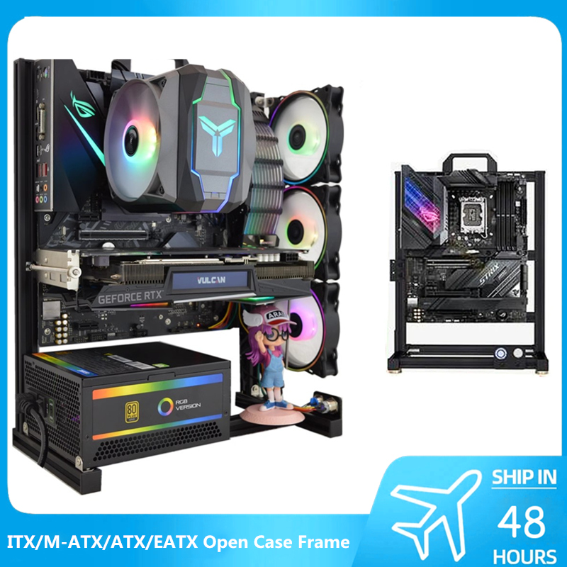 MOD ATX casing PC terbuka bing - Pc Gaming Center ulasan dan harga