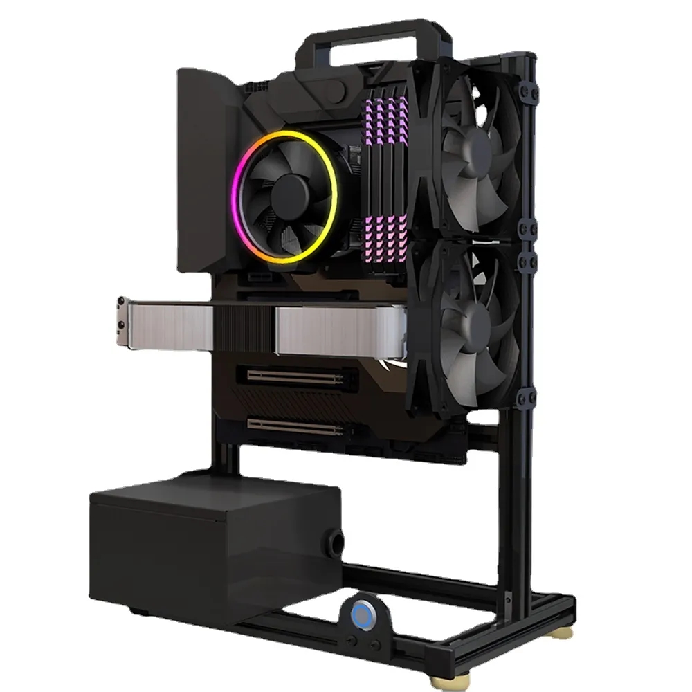 MOD ATX casing PC terbuka bing - Pc Gaming Center ulasan dan harga