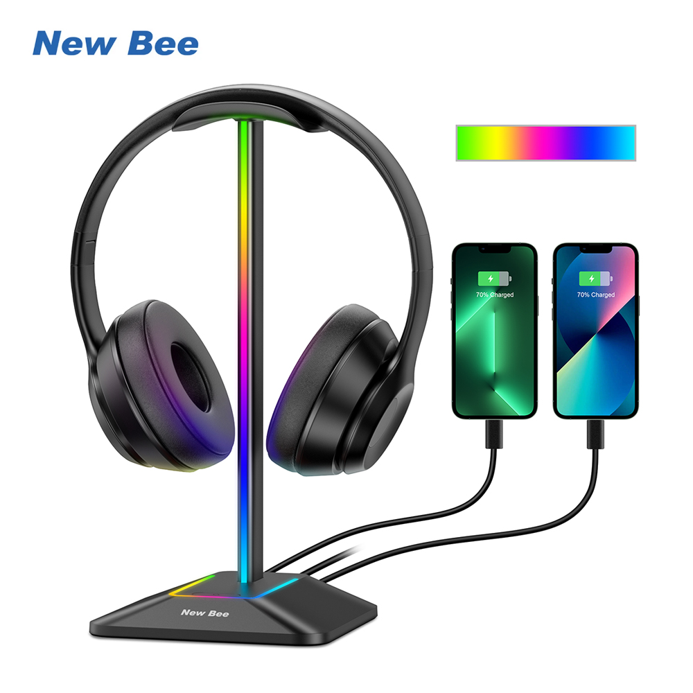 Bee Z8 RGB headphone pemegang  - Headset Stand ulasan dan harga