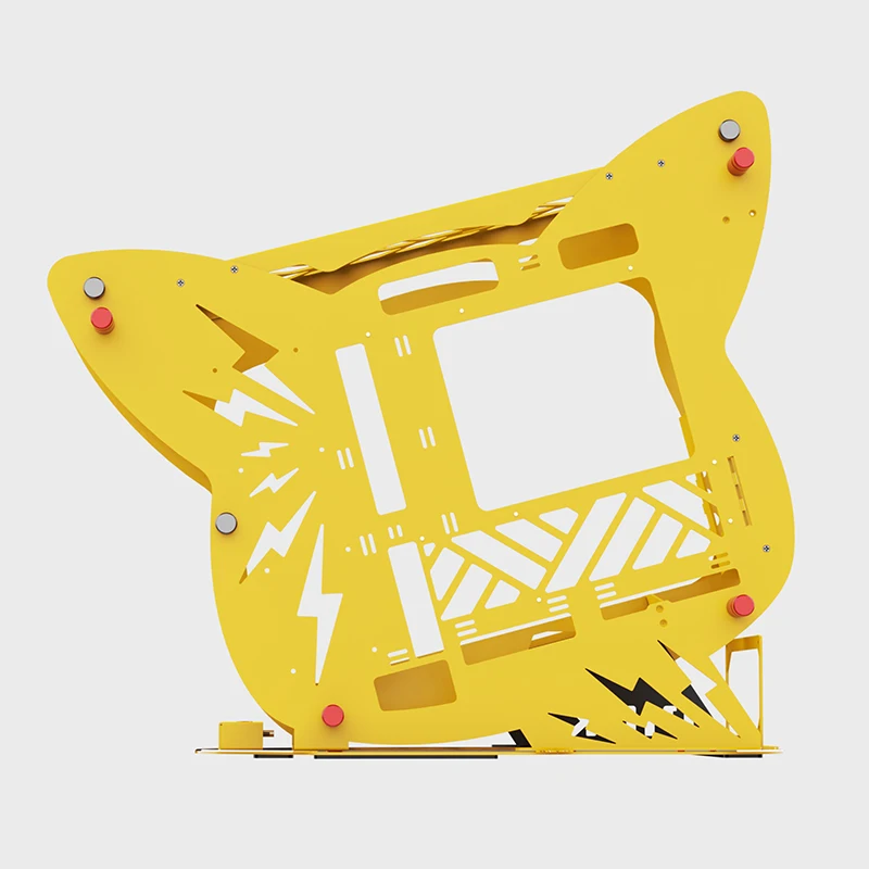 Casing Komputer Gaming Warna-w - Pc Gaming Yellow ulasan dan harga