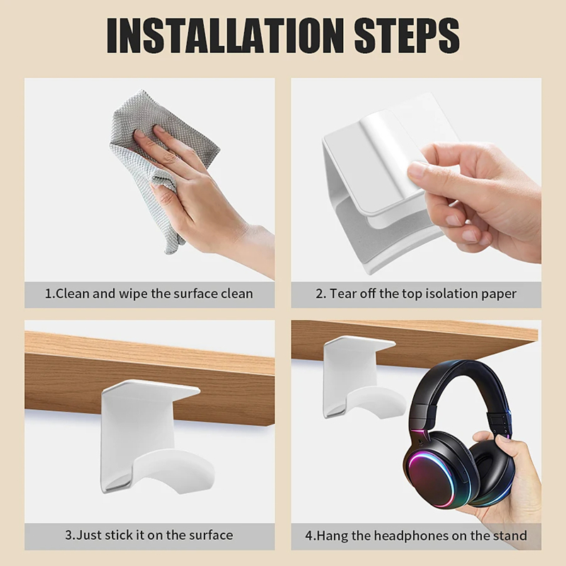 Penyangga Headphone Universal, - Headset Stand ulasan dan harga