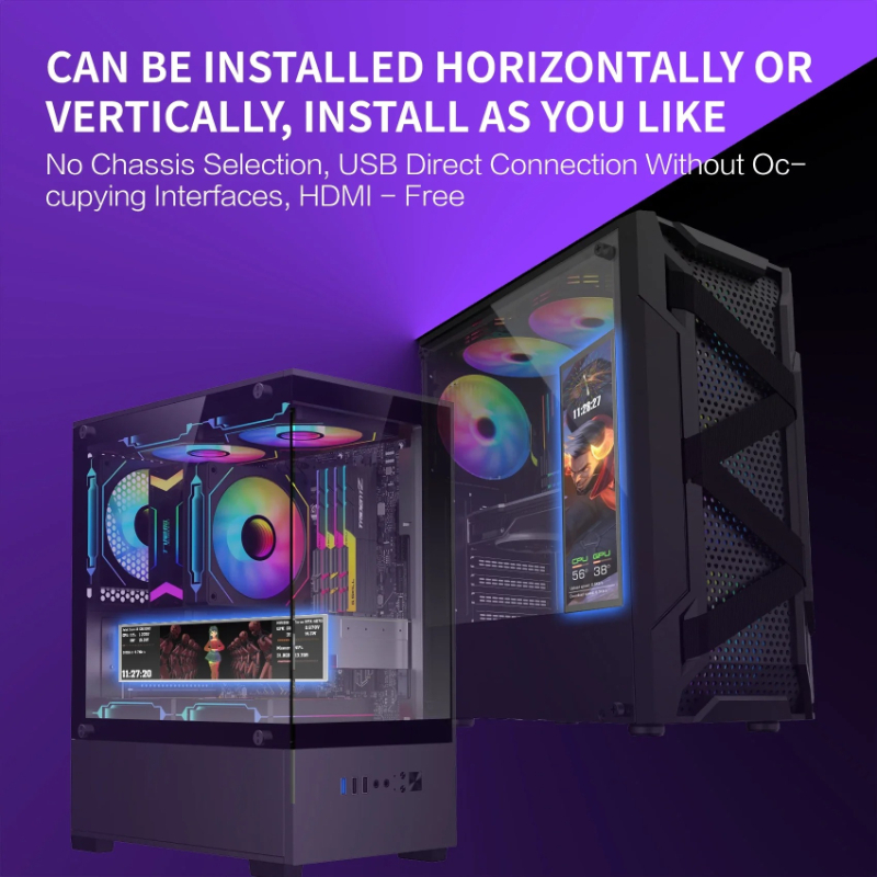 Mirabox D92 Chassis Layar Seku - Pc Gaming Cpu ulasan dan harga