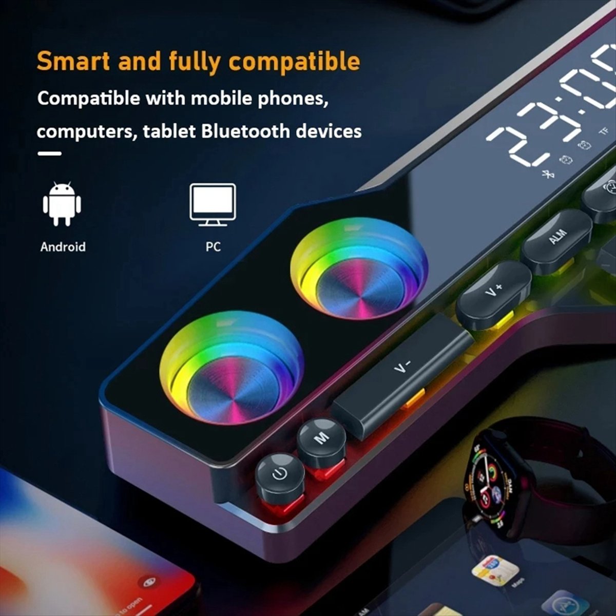 DTC5 V18 Speaker Warna-warni D - Gaming Speaker ulasan dan harga