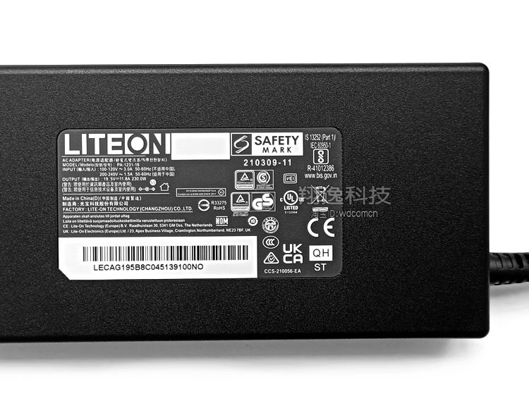 Adaptor AC LITEON PA-1231-16 2 - Pc Gaming Vr ulasan dan harga
