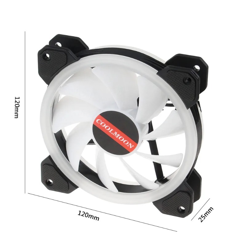 Kipas Pendingin PC RGB 120mm S - Pc Gaming Cpu ulasan dan harga
