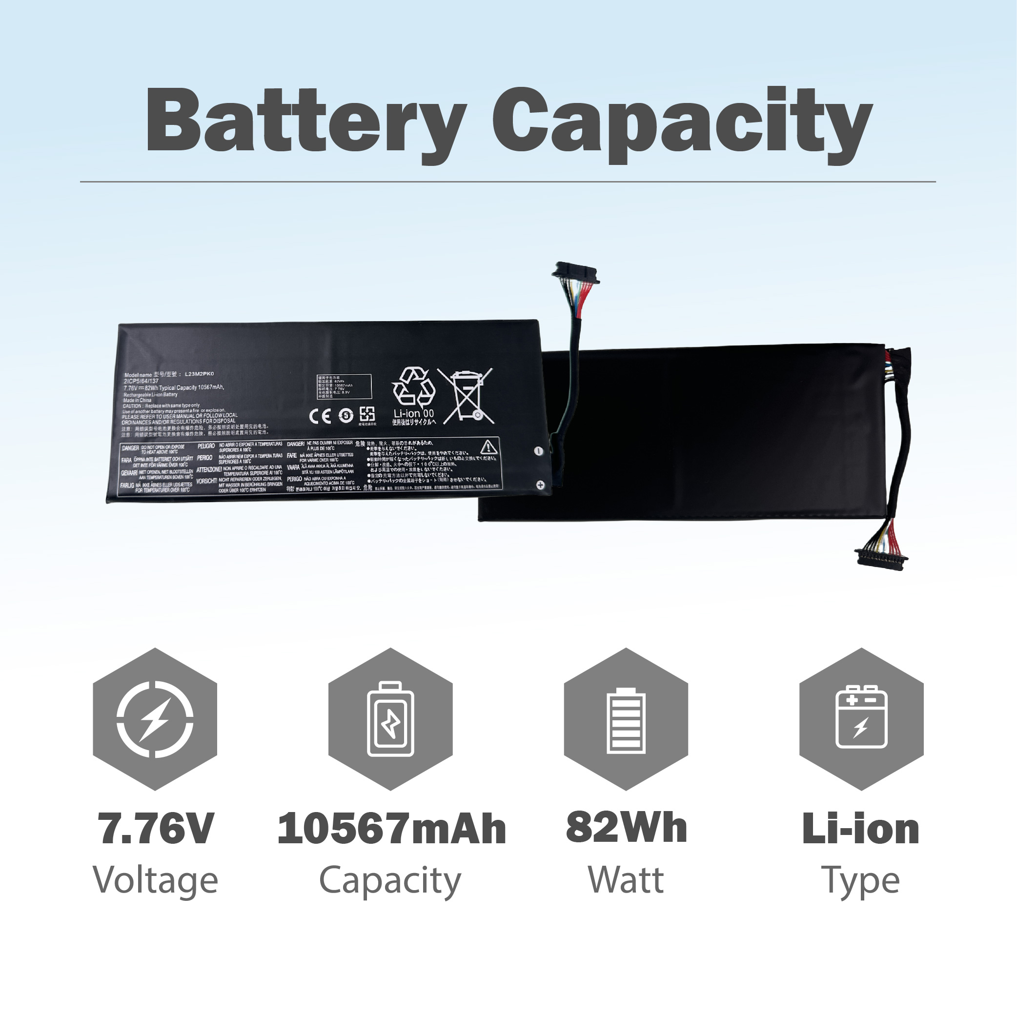 Baterai L23M2PK0 L23B2PK0 untu - Pc Gaming Lenovo Legion ulasan dan harga