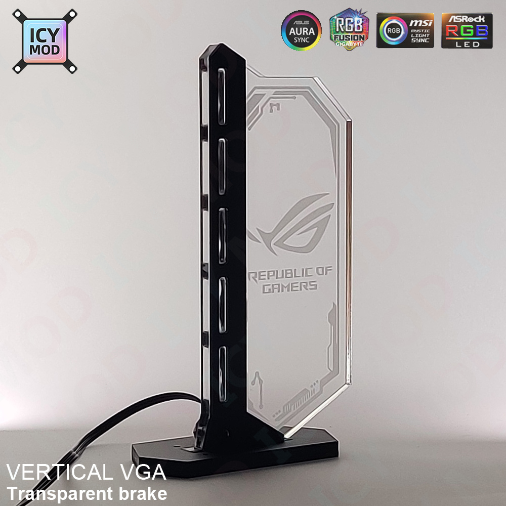 GPU Vertikal Transparan Menduk - Pc Gaming Vr ulasan dan harga