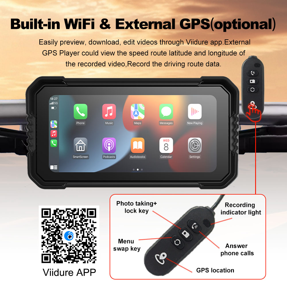 BEPOCAM 5/6.25 Inci Carplay Mo - Pc Gaming Vr ulasan dan harga