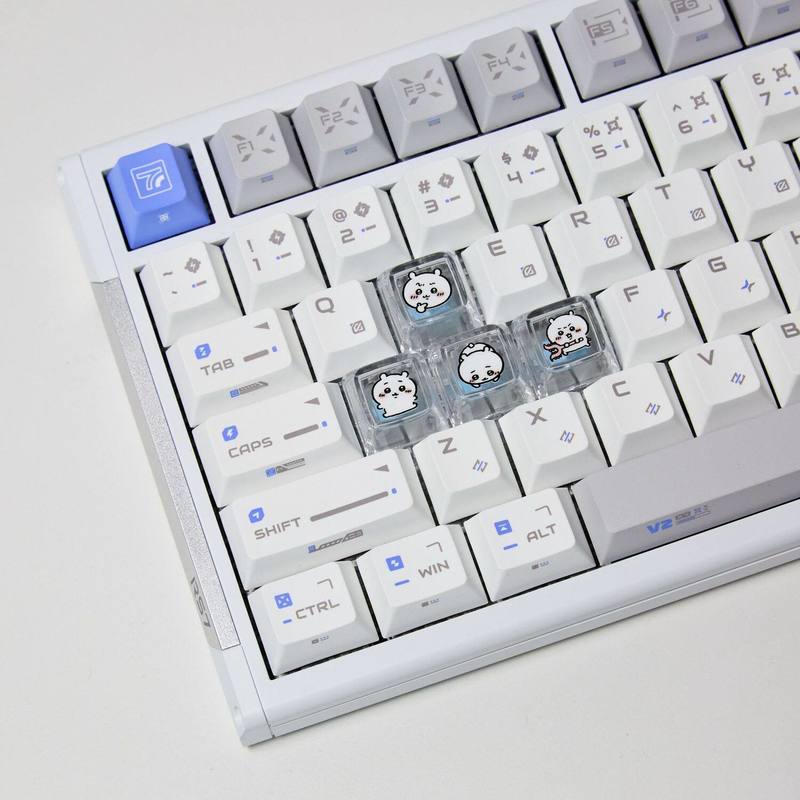 Chiikawa 4 Buah Keycap Transpa - Pc Gaming Simulator ulasan dan harga