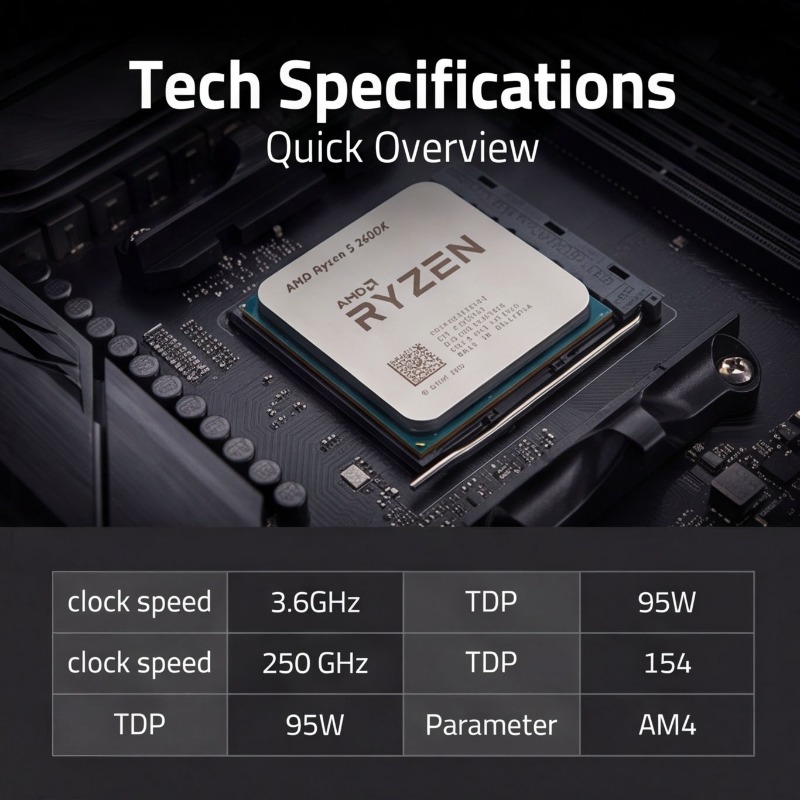 Prosesor CPU Soket AM4 R5 2600 - Pc Gaming Cpu ulasan dan harga