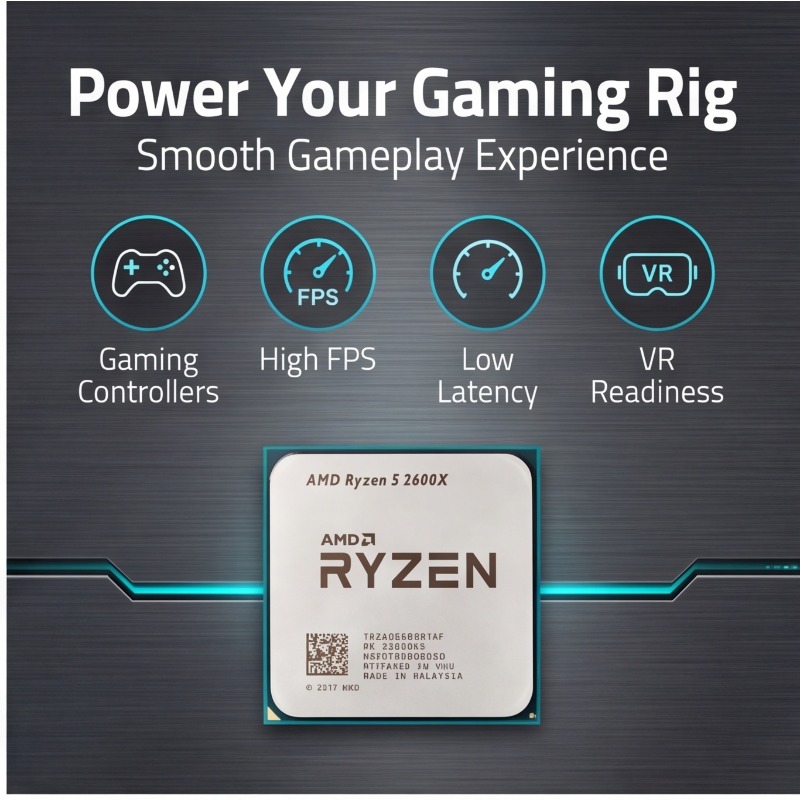 Prosesor CPU Soket AM4 R5 2600 - Pc Gaming Cpu ulasan dan harga