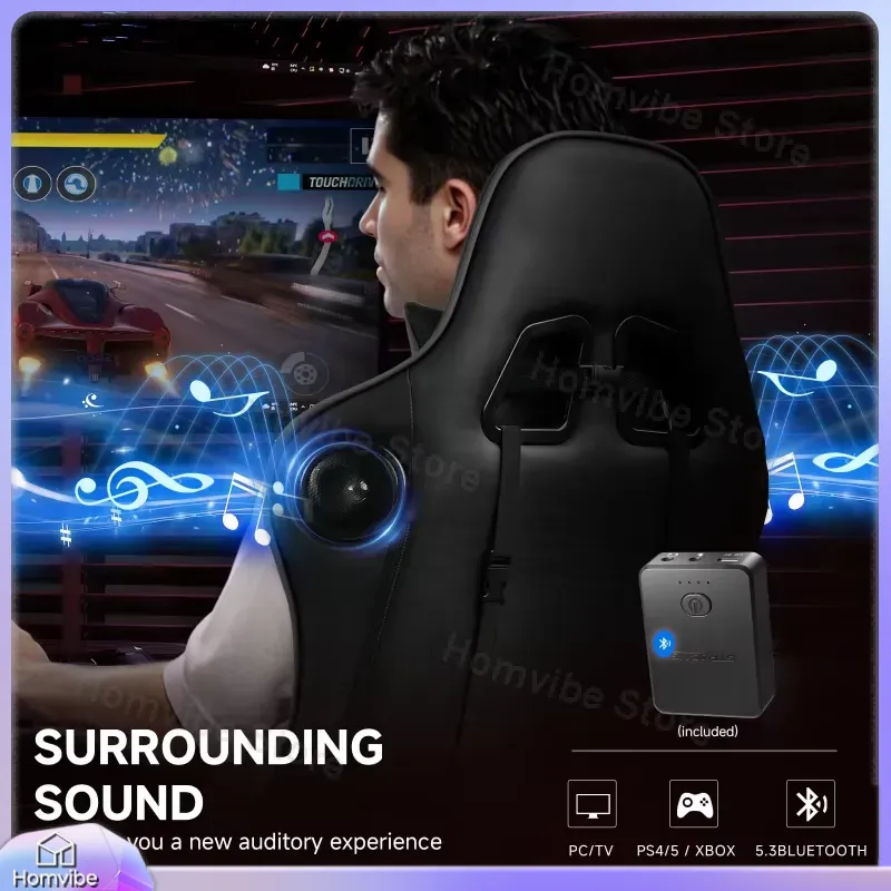 Kursi Gaming Ergonomis dengan  - Gaming Speaker ulasan dan harga