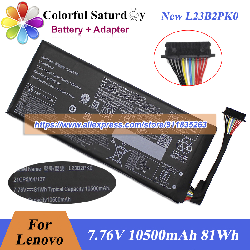 Baterai L23B2PK0 Baru 7.76V 10 - Pc Gaming Lenovo Legion ulasan dan harga