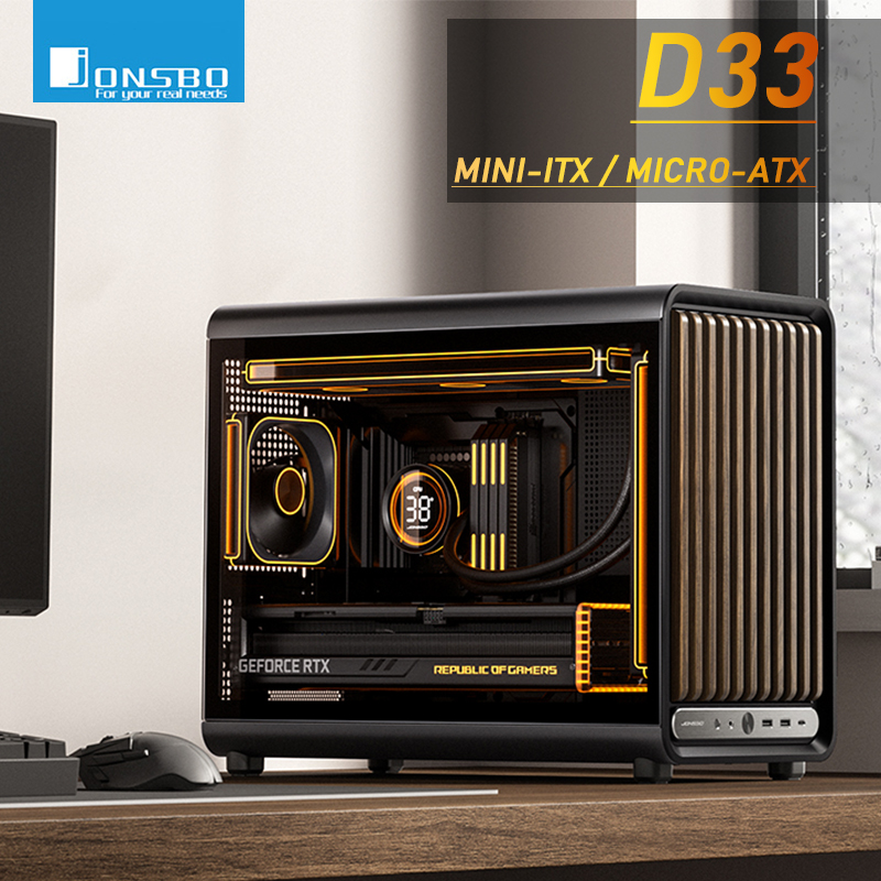 Casing Desktop Mini-ITX Jonsbo - Pc Gaming Center ulasan dan harga
