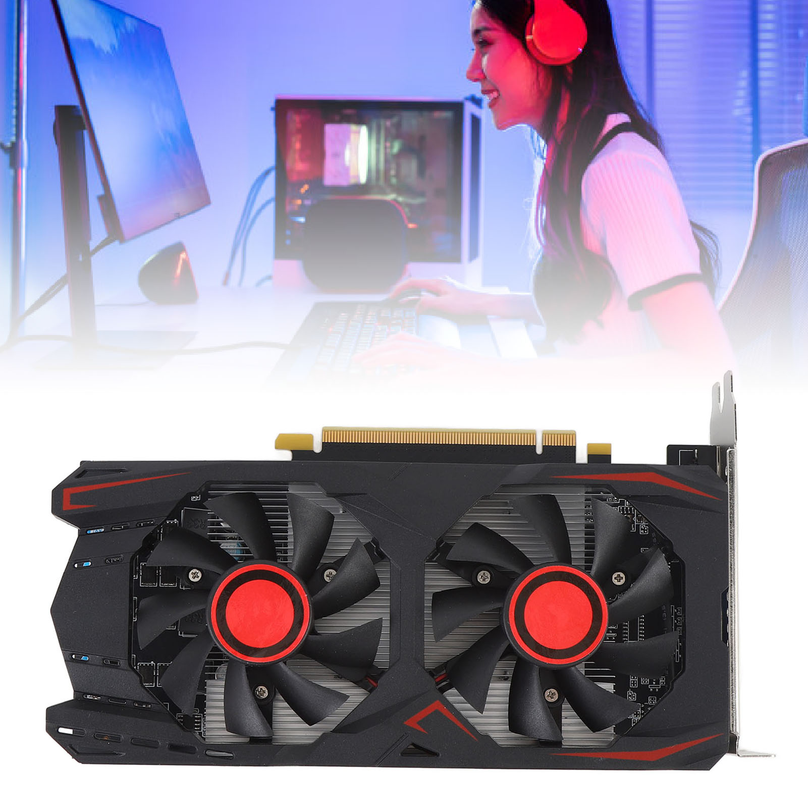 Kartu Grafis PCIE 2.0 16X Slot - Pc Gaming Vr ulasan dan harga