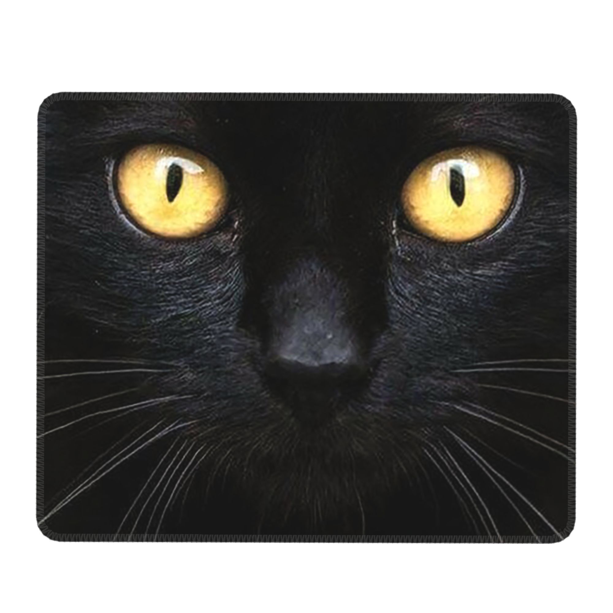 Alas Mouse Wajah Kucing Hitam  - Pc Gaming Yellow ulasan dan harga