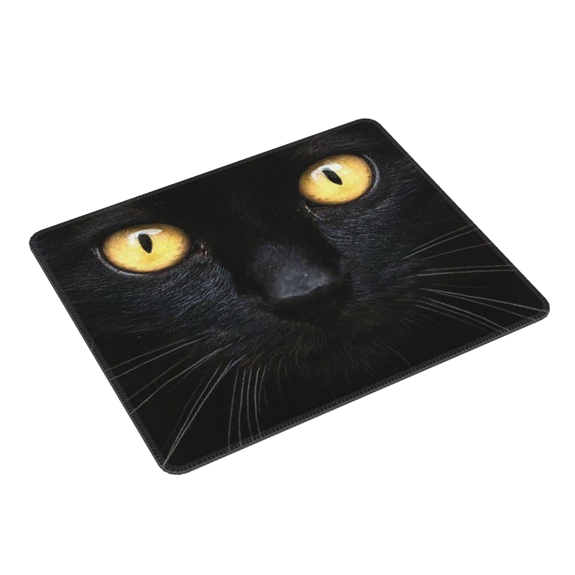 Alas Mouse Wajah Kucing Hitam  - Pc Gaming Yellow ulasan dan harga