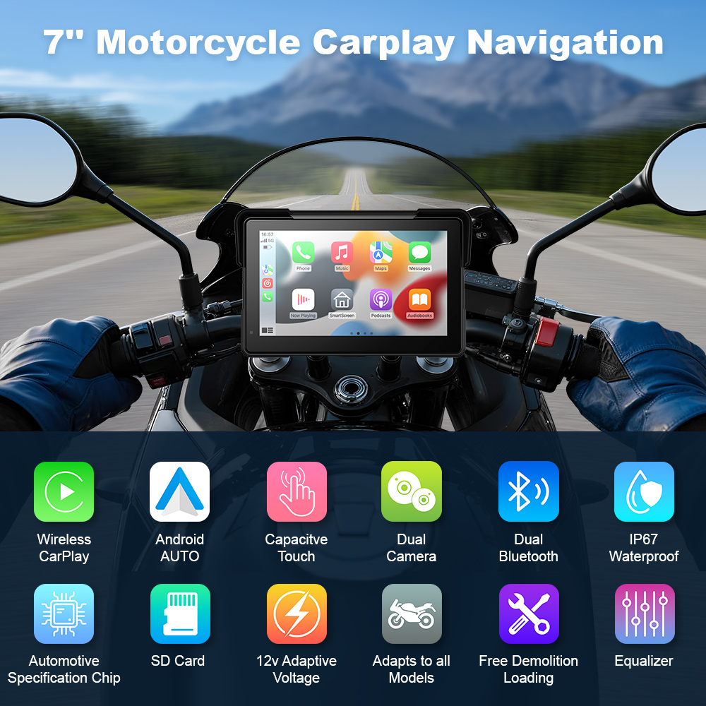 BEPOCAM 5/7 ''Carplay Motor DV - Pc Gaming Vr ulasan dan harga