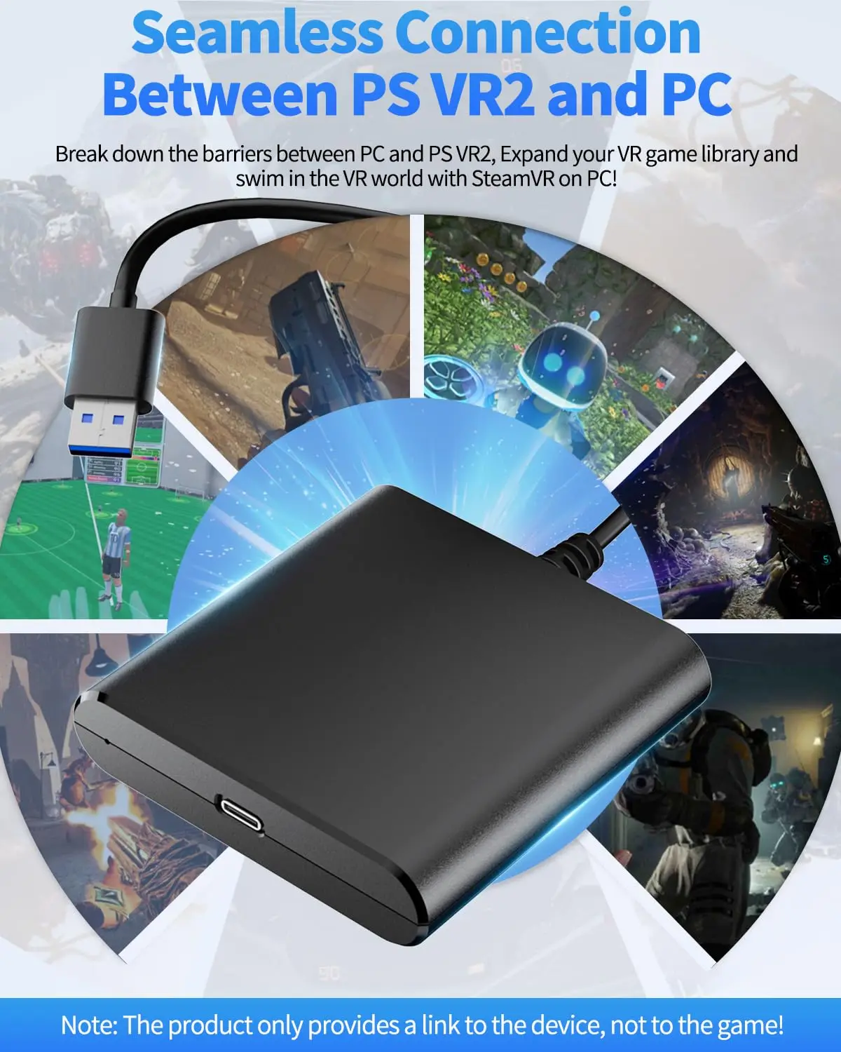 Untuk PS5 VR2 Adaptor PC Konve - Pc Gaming Vr ulasan dan harga