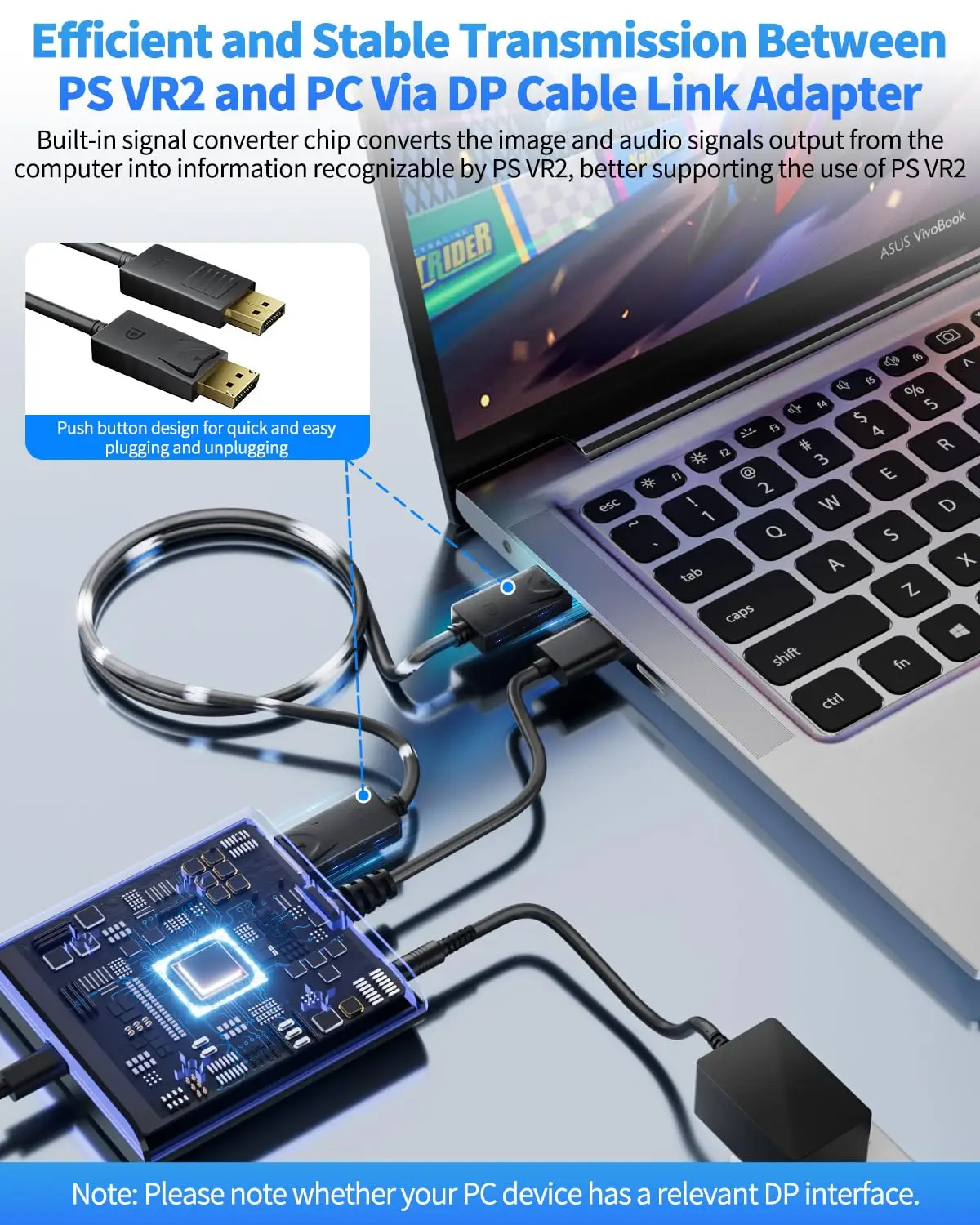 Untuk PS5 VR2 Adaptor PC Konve - Pc Gaming Vr ulasan dan harga
