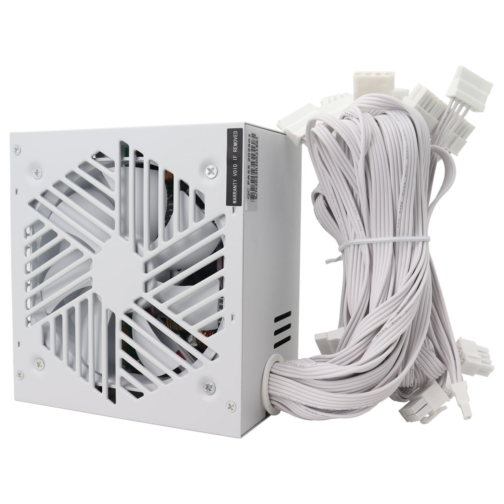 PSU PC Putih 750W untuk Komput - Pc Gaming Watt ulasan dan harga
