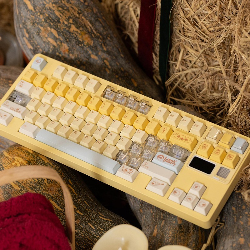 Set Keycap tema toko buah PBT  - Pc Gaming Yellow ulasan dan harga