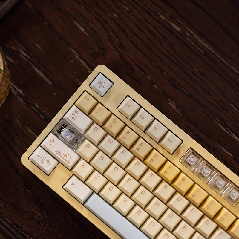Set Keycap tema toko buah PBT  - Pc Gaming Yellow ulasan dan harga
