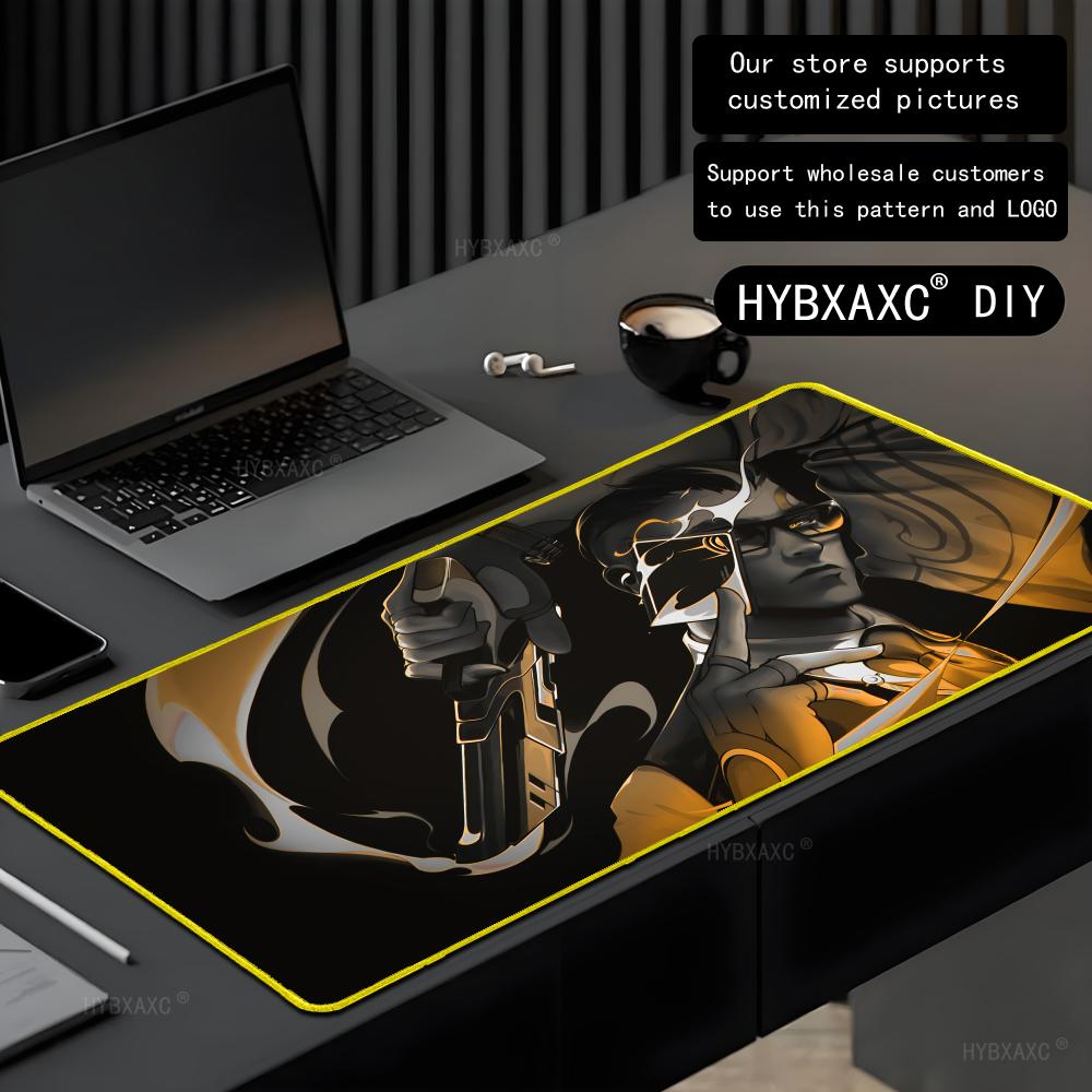 VALORANT Room Mouse Pad besar, - Pc Gaming Yellow ulasan dan harga