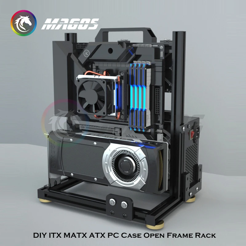 DIY gamer kabinet MOD ITX MATX - Pc Gaming Center ulasan dan harga